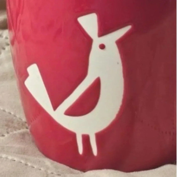 2011 Starbucks Partridge Christmas Mug Red White Coffee Hot Cocoa New Bone China - Picture 8 of 9